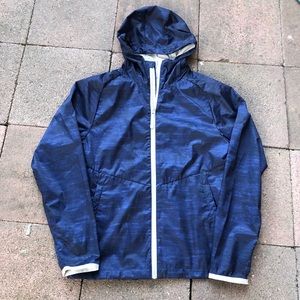 Reigning Champ Blue Camo Windbreaker Jacket